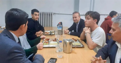 Öğrencilerimizle İftar Programında Biraraya Geldik.