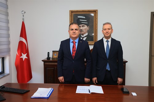 Valimiz Sayın Dr. İdris Akbıyık Köyceğiz Kaymakamlığını Ziyaret Etti.